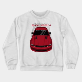 Ford Mustang Saleen 2005-2009 - Dark Candy Apple Red Crewneck Sweatshirt